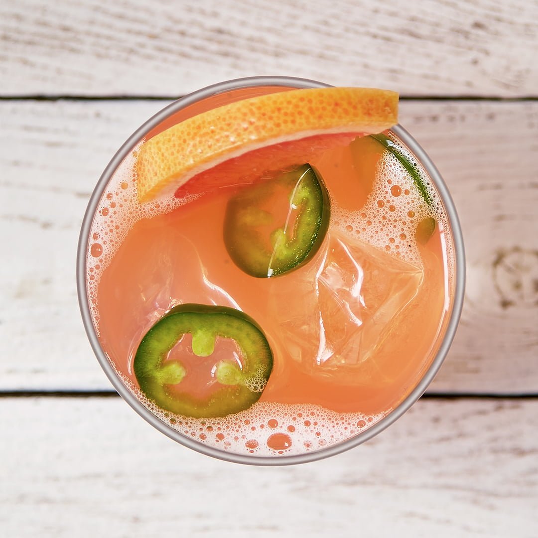Jalapeño-Grapefruit Paloma