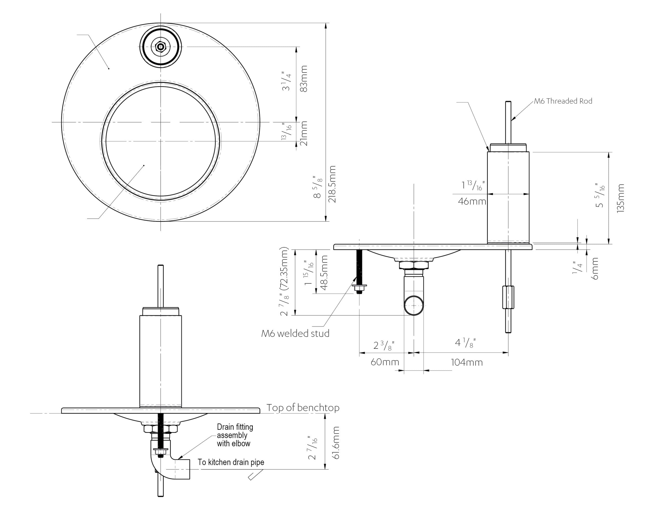 Classic Range Integrated Font - Line Drawing