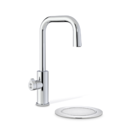 HydroTap Cube Plus in Chrome on Optional Font_Hero
